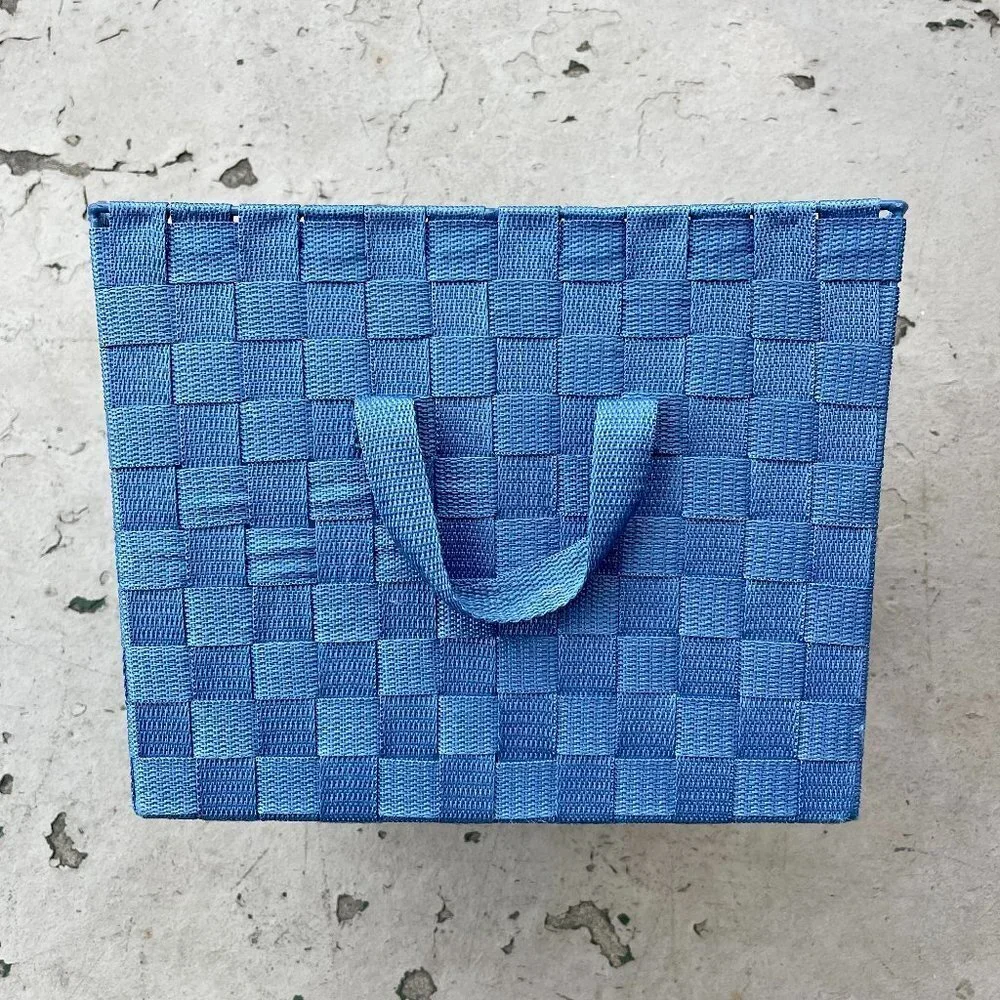 Large Woven Basket with Handles